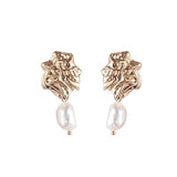 Irregular Gold Color Fashion Earrings Jewelry Hanging Pendientes orecchini brincos Earrings for Women aretes de mujer modernos daiiibabyyy