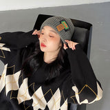 2022 New Beanies Women Fashion Knitted Hat Girls Female Beanie Cap Winter Hats for Women daiiibabyyy