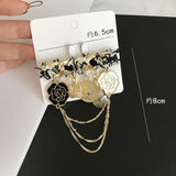 High-end brooch, trendy little fragrance pin coat, sweater, pearl, diamond, corsage, personality, hundred matching accessories daiiibabyyy