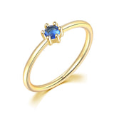 Daiiibabyyy Little Thin Dainty Pinky Rings For Women Gold Color Zirconia Wedding Engagement Bride Finger Ring Jewellry Fashion Jewelry R246