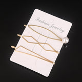 Ins Fashion 1Set Women Girls Elegant Pearls Hair Clips Sweet Headwear Hair Ornament Hairpins Barrettes Hairgrip Hair Accessories daiiibabyyy