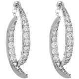Earrings Diamond Dangler For Women Stick Drop Zircon Ear Cuffs Girls Gold/Silver Color Rhinestone Earring wedding Jewelry