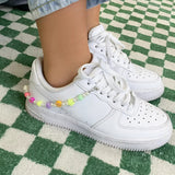 New Korean Fashion Colorful Y2k Jewelry For Women/Men Hand-woven Beaded Shoe Chain Kpop Simulated Pearls Foot Accessories Bijoux daiiibabyyy