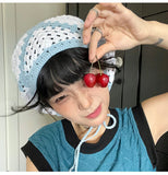 Daiiibabyyy Fashion Crochet Knitted Woolen Hair Bands Women Girls Solid Headbands Vintage Turban Bandage Bandanas Hairbands Hair Accessories