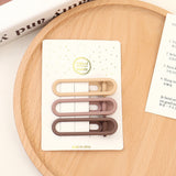 Daiiibabyyy Fashion Candy Color Hair Sticks for Women Shell Hair Clip Pins Minimalist U Shape Girls Hairpins Hair Bun Maker Headwear