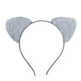 0.5cm Cute Plush Cat Ear Headband Headwear Candy Color Girls Hair Bands for Lovely Kids Headband Hair Accessories Wholesale