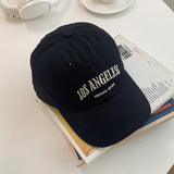 Daiiibabyyy Washed Cotton Baseball Cap For Men Women Fashion Letter Embroidery Baseball Hat Casual Hip Hop Caps Vintage Snapback Bone