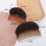 Daiiibabyyy 1pc Hair Styler Volume Bouffant Beehive Shaper Roller Bumpits Bump Foam on Clear Comb Xmas Gift Accessories Hair Styler Useful
