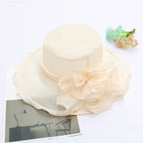 Europe and American New Foldable Women Caps Soft Lace Bow Bucket Hats Summer Outdoor Sun Protection Sun Hat Gorros daiiibabyyy