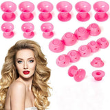 10pcs Magic Hair Curler Heatless Hair Rollers Curlers Soft Silicone Hairstyle Roller Wave Formers DIY Curling Hair Styling Tools daiiibabyyy