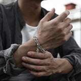 Daiiibabyyy Retro Luxury Creative Carving Crucifix Men Charm Bracelets Gothic Star Unisex Fine Jewelry For Women Free Shipping