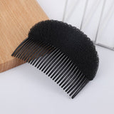 Daiiibabyyy 1pc Hair Styler Volume Bouffant Beehive Shaper Roller Bumpits Bump Foam on Clear Comb Xmas Gift Accessories Hair Styler Useful