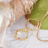 Daiiibabyyy Micro Pave Colorful Zirconia Butterfly Hollow Out Hoop Earrings For Women 2023 New Delicate Simple Fashion Jewelry Wholesale