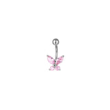 Snake Belly Button Ring Dangle Navel Piercing Ring Heart Belly Ring Zircon Navel Ring Body Piercing Jewelry Umbilical Pircing daiiibabyyy
