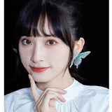 Daiiibabyyy Fashion Romantic Big Butterfly Earrings For Women 2023 New Spring Summer Beach Holiday Acrylic Earrings