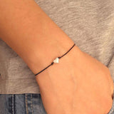 Delysia King Heart Braided Bracelet