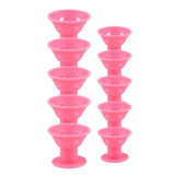 10pcs Magic Hair Curler Heatless Hair Rollers Curlers Soft Silicone Hairstyle Roller Wave Formers DIY Curling Hair Styling Tools daiiibabyyy