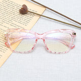 Daiiibabyyy Luxury Cat Eye Glasses Fashion Ladies Optical Spectacle Eyeglass Resting Lenses Decorative Eyewear Optical Glasses for Female