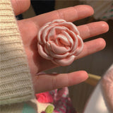 Recommended! Pink Love Heart-Shaped Hairpin 5 PCs Sweet Cute Girls' Hair Accessories Side Clip Super Fairy Flowers Headdress daiiibabyyy