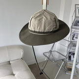 Unisex Bucket Hat Women Summer Cowboy Sun Hat Men Visor Contrast for Camping Hiking Hunting bob UV Fishing Hat 버킷햇 daiiibabyyy
