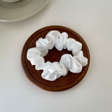 Daiiibabyyy Oversize Scrunchies Elastic Hair Ties Women Girls Big Silk Hair Bands Satin Hair Rubber Bands Ponytail Holder Hair Accessories
