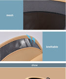 Daiiibabyyy Women Empty Top Hat Summer Visor Foldable Cap Female Hiking Outdoor Sports Solid Anti-UV Beach Hats Fishing Camping Caps