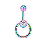 1PC New Surgical Steel Navel Piercing Sexy Belly Piercing Ombligo Belly Button Rings Nombril Navel Rings Earrings Body Jewelry daiiibabyyy