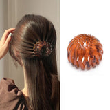 Daiiibabyyy Fashion Candy Color Hair Sticks for Women Shell Hair Clip Pins Minimalist U Shape Girls Hairpins Hair Bun Maker Headwear