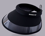 Daiiibabyyy Women Empty Top Hat Summer Visor Foldable Cap Female Hiking Outdoor Sports Solid Anti-UV Beach Hats Fishing Camping Caps