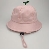 Daiiibabyyy 1-2 Years Old Children's Baby Girl Hat Autumn and Winter Children's Fisherman Hat Baby Strawberry Fruit Hat Cute Knitted Hat daiiibabyyy