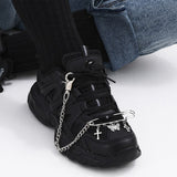 NEW Cross Butterfly Tassel Pendant Boot Shoe Chain Jewelry for Women Unisex 2022 Trendy Anklet Chain Party Jewelry daiiibabyyy