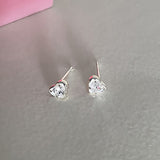 Daiiibabyyy Mini Colorful Heart Ear Cartilage Piercing Lobe Stud Earring for Women Y2k Accessories Tragus Rook Helix Flat Ear Jewelry KAE312