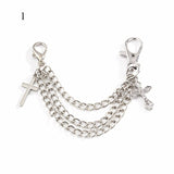NEW Cross Butterfly Tassel Pendant Boot Shoe Chain Jewelry for Women Unisex 2022 Trendy Anklet Chain Party Jewelry daiiibabyyy