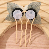 Daiiibabyyy New Net Yarn Flower Leaf Bridal Hair Comb for Girls Hairpin Beige Hair Ornaments Jewelry Wedding Hair Accessories Free Shipping