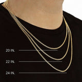 Daiiibabyyy Cuban Rope Stack Necklace Set, Stainless Steel Alone and Stacked Necklace Choker for Men Women Unisex Jewelry