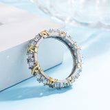 Daiiibabyyy Spain US New In Aesthetic Gift Zircon Rings For Couple Unisex Lgbt Fashion Jewelry Accessories X Cross Gothic Free Shipping