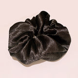 Daiiibabyyy New Hair Scrunchie Satin Headband for Women Solid Color Hair Rope Elastic Hair Rings Girls Hair Accessories Korean Headwear