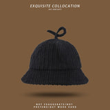 Daiiibabyyy 1-2 Years Old Children's Baby Girl Hat Autumn and Winter Children's Fisherman Hat Baby Strawberry Fruit Hat Cute Knitted Hat daiiibabyyy