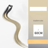 Daiiibabyyy Women Hair Extension Tools Seamless Braided Hair Rope Ponytail Braid Twist Color Hanging Ear-dye Hair Pieces Hanging Ear-dye Wig