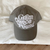 Daiiibabyyy Korean Retro Cap Lettering Embroidered Soft Top Cotton Baseball Cap Men and Women Japanese Street Personality Sun Baseball Hat