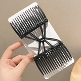 Vintage Creative Magic Hair Comb Elastic Rope Disc Hair Clip For Women Headwear Hair Comb Hair Clip Fashion Hair Accessoriees daiiibabyyy