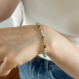 Daiiibabyyy Beautiful Fashion Metallic Natural Stones Bracelet For Women 2023 New Simple Temperament Jewelry Wholesale