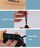 Daiiibabyyy Women Empty Top Hat Summer Visor Foldable Cap Female Hiking Outdoor Sports Solid Anti-UV Beach Hats Fishing Camping Caps