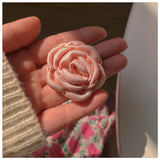Recommended! Pink Love Heart-Shaped Hairpin 5 PCs Sweet Cute Girls' Hair Accessories Side Clip Super Fairy Flowers Headdress daiiibabyyy