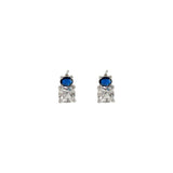 Daiiibabyyy Sparkling Zirconia Stud Earrings For Women Korean Style 2023 New Fashion Chic Jewelry Earings Wholesale
