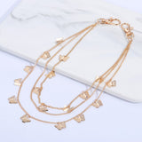 Daiiibabyyy Punk Street Butterfly Belt Waist Chain Women Pants Skirt Chain Multi Layer HipHop Hook Trousers Keychain Pendant Street Jewelry