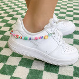 New Korean Fashion Colorful Y2k Jewelry For Women/Men Hand-woven Beaded Shoe Chain Kpop Simulated Pearls Foot Accessories Bijoux daiiibabyyy