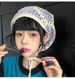 Daiiibabyyy Fashion Crochet Knitted Woolen Hair Bands Women Girls Solid Headbands Vintage Turban Bandage Bandanas Hairbands Hair Accessories