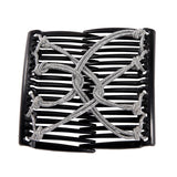 Vintage Creative Magic Hair Comb Elastic Rope Disc Hair Clip For Women Headwear Hair Comb Hair Clip Fashion Hair Accessoriees daiiibabyyy