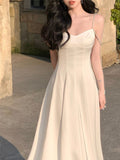 Female Prom Clothes Summer New Elegant Spaghetti Strap Vestidos Slim Mujer Evening Wedding Party Fashion Midi Dress For Women